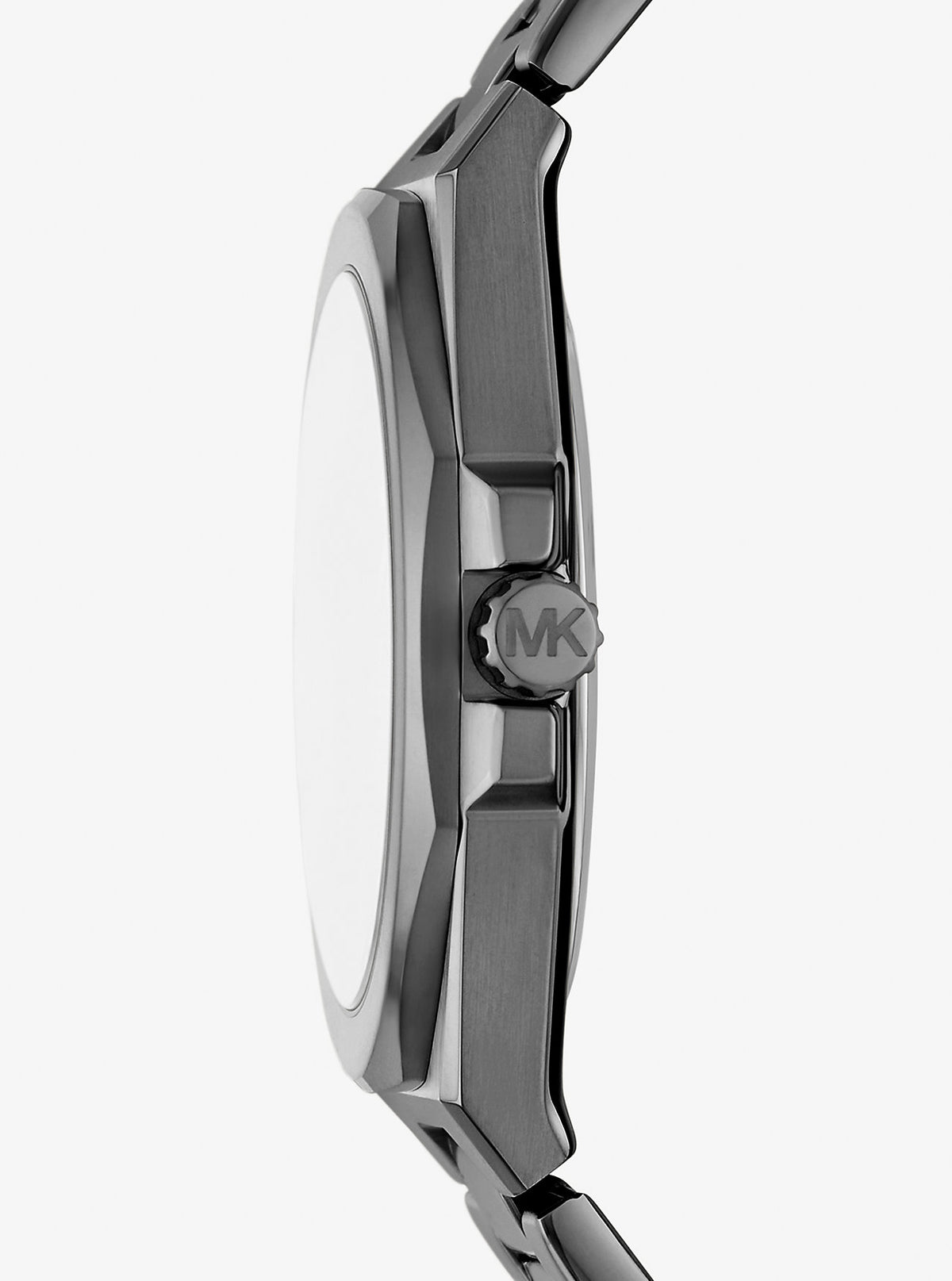 Oversized Callum Gunmetal-Tone Watch and Jewelry Gift Set Gunmetal Gunmetal