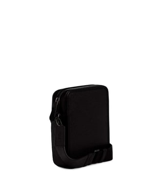 Coach Black Sullivan Textured Leather Small Cross Body Bag