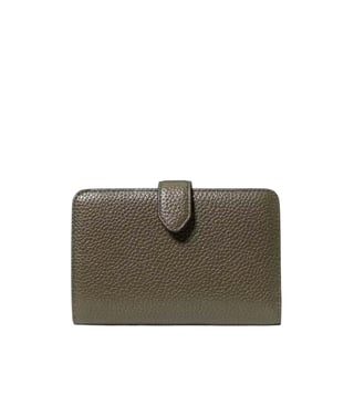 Kate Spade Dark Green Lena Textured Bifold Wallet