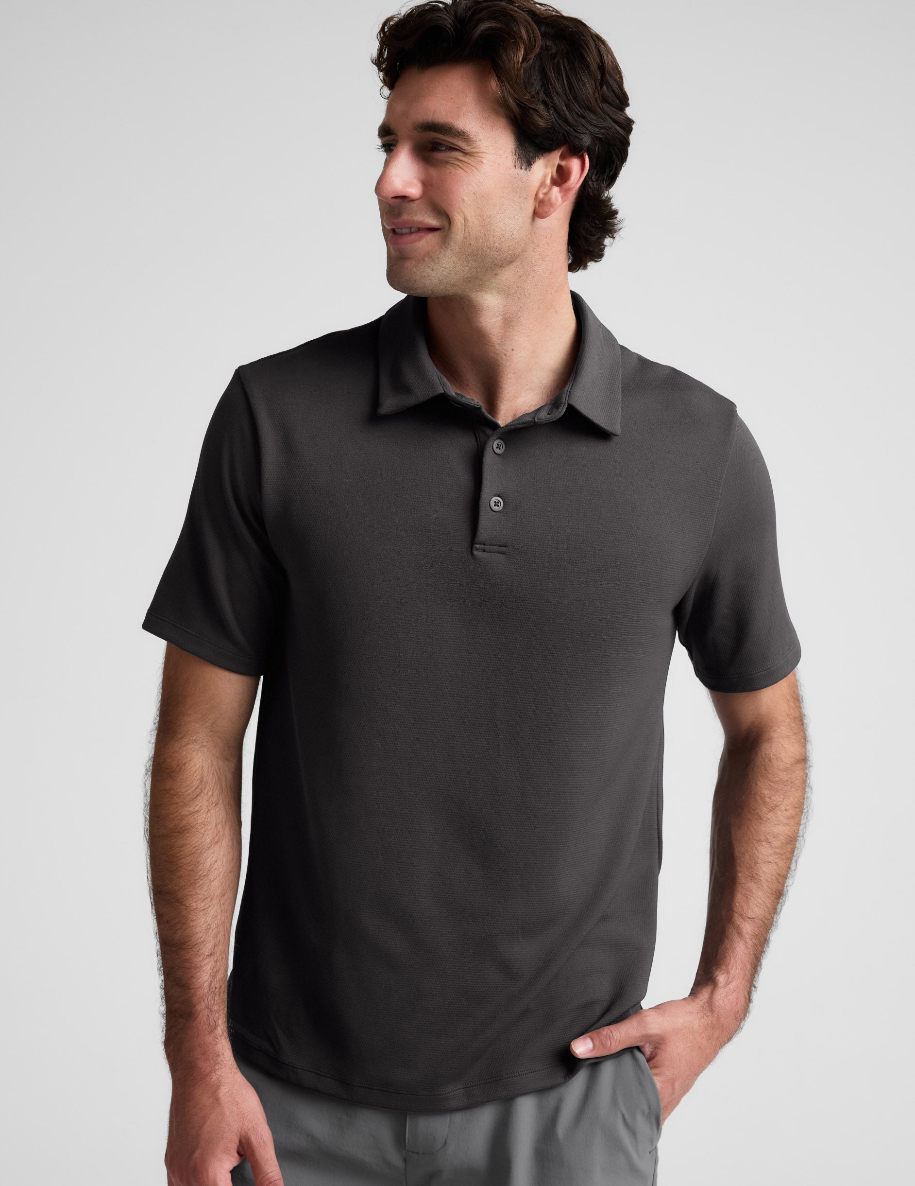 Beyond Yoga All In Active Mens Polo