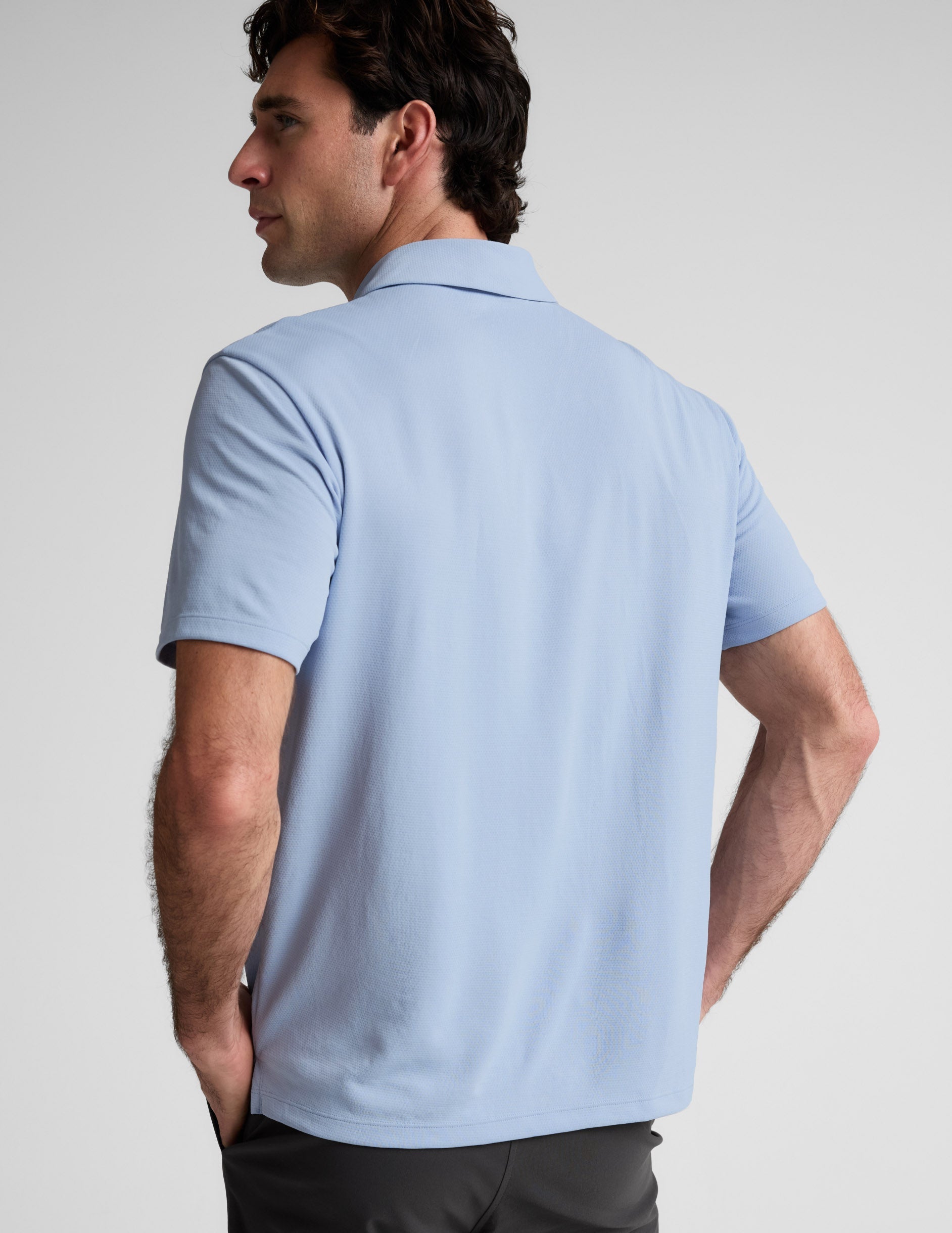 Beyond Yoga All In Active Mens Polo