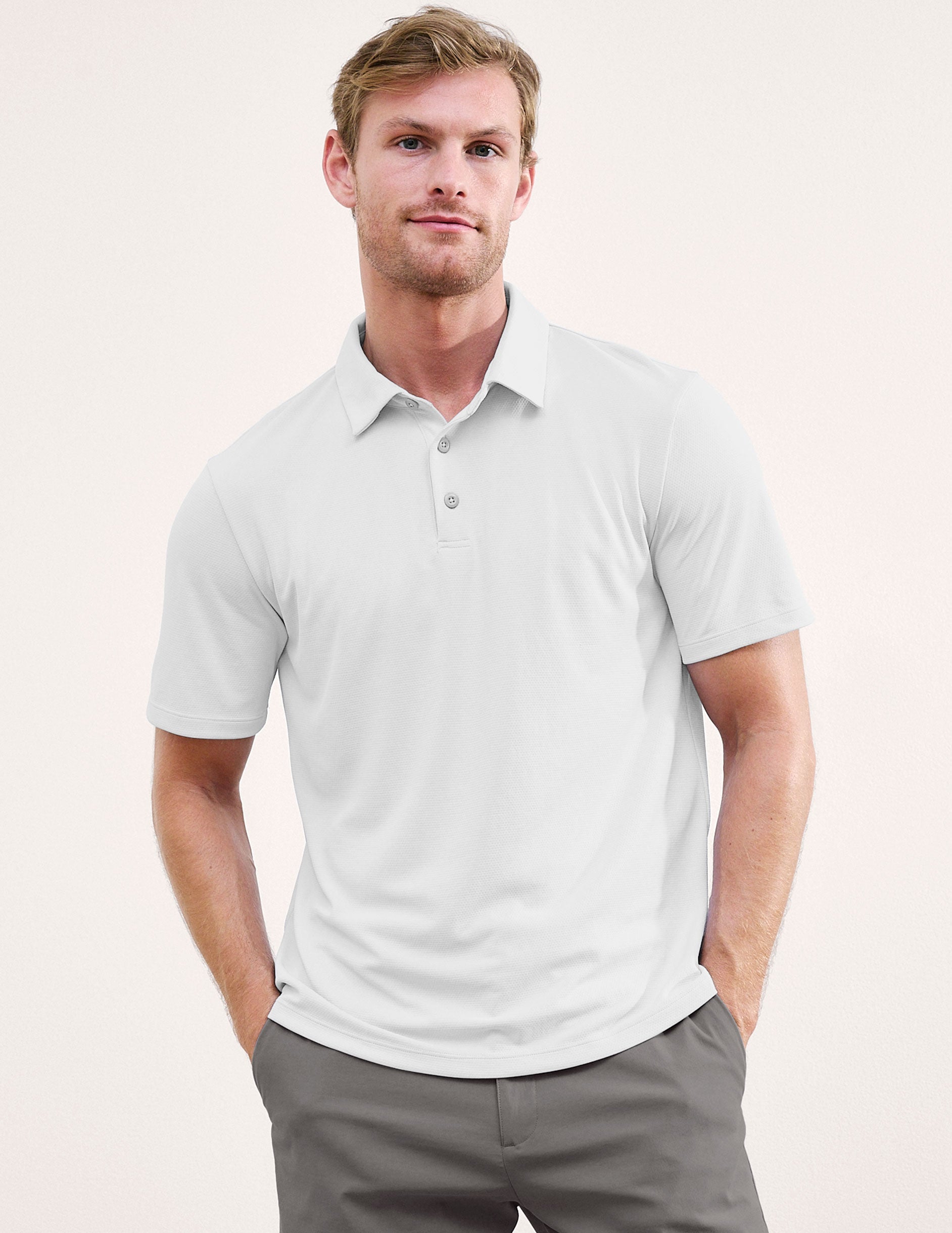 Beyond Yoga All In Active Mens Polo
