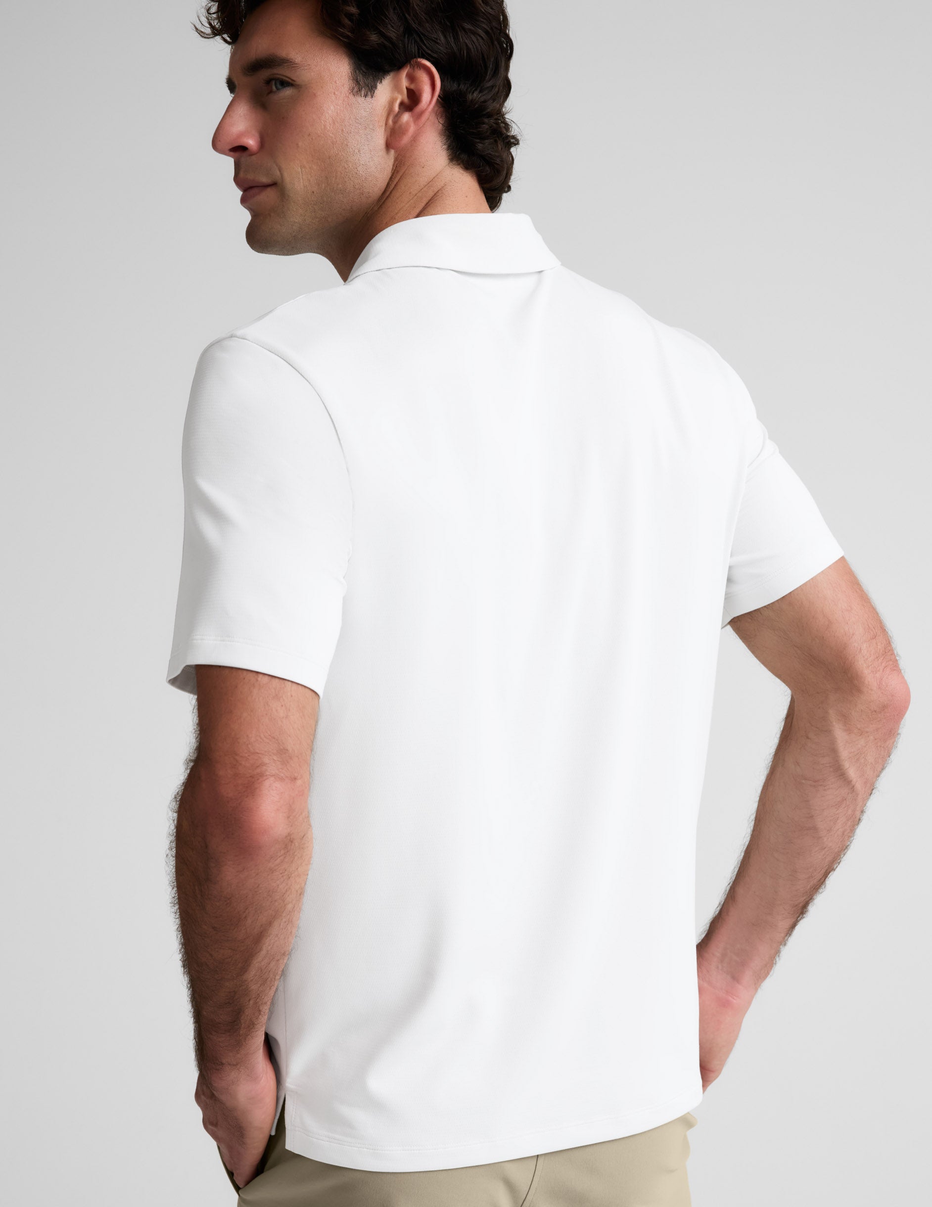 Beyond Yoga All In Active Mens Polo