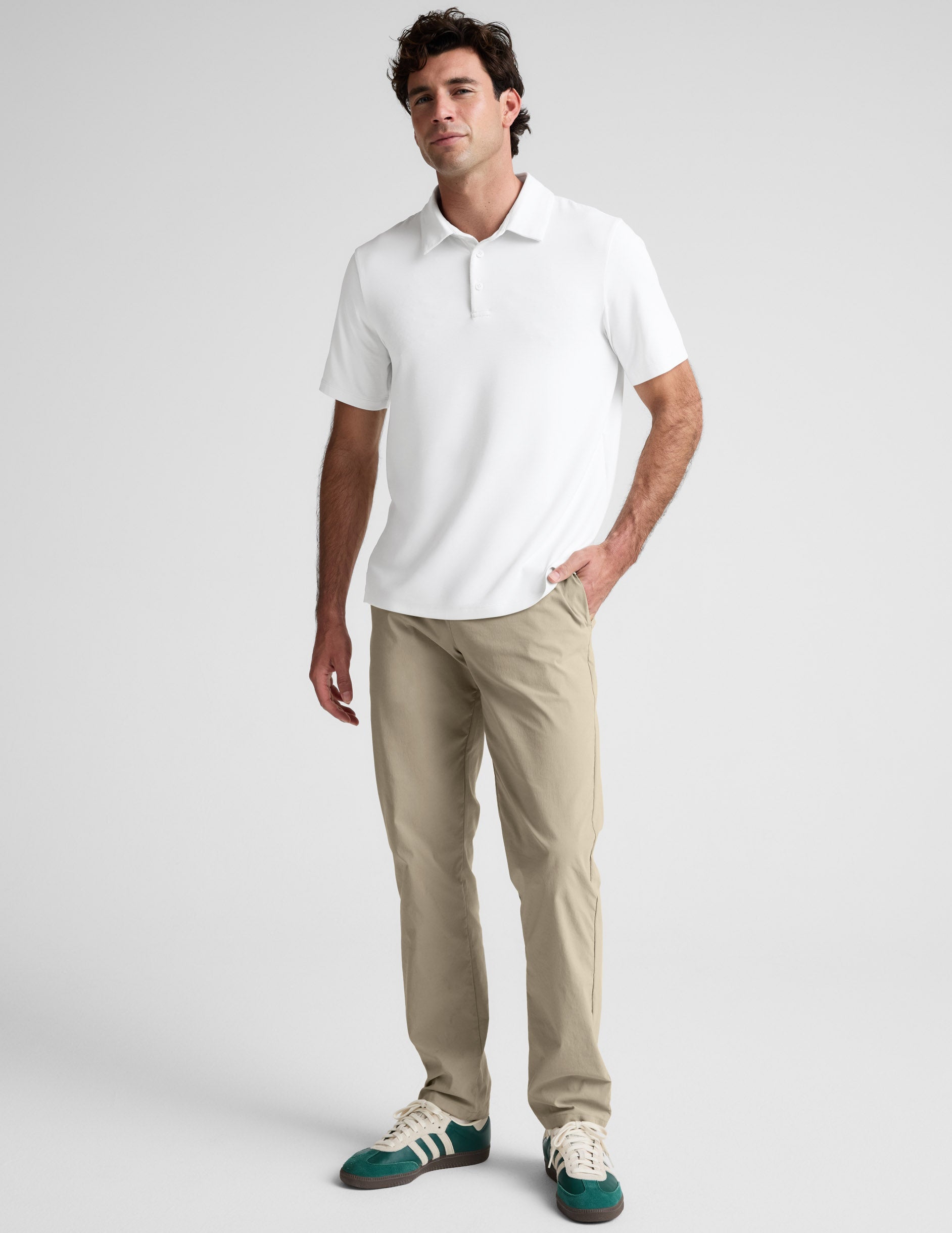 Beyond Yoga All In Active Mens Polo
