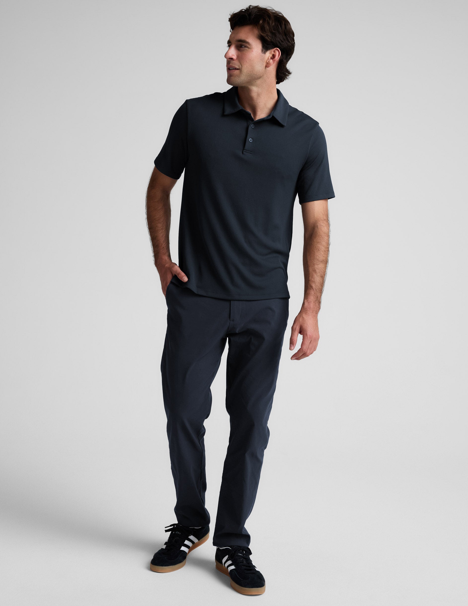 Beyond Yoga All In Active Mens Polo