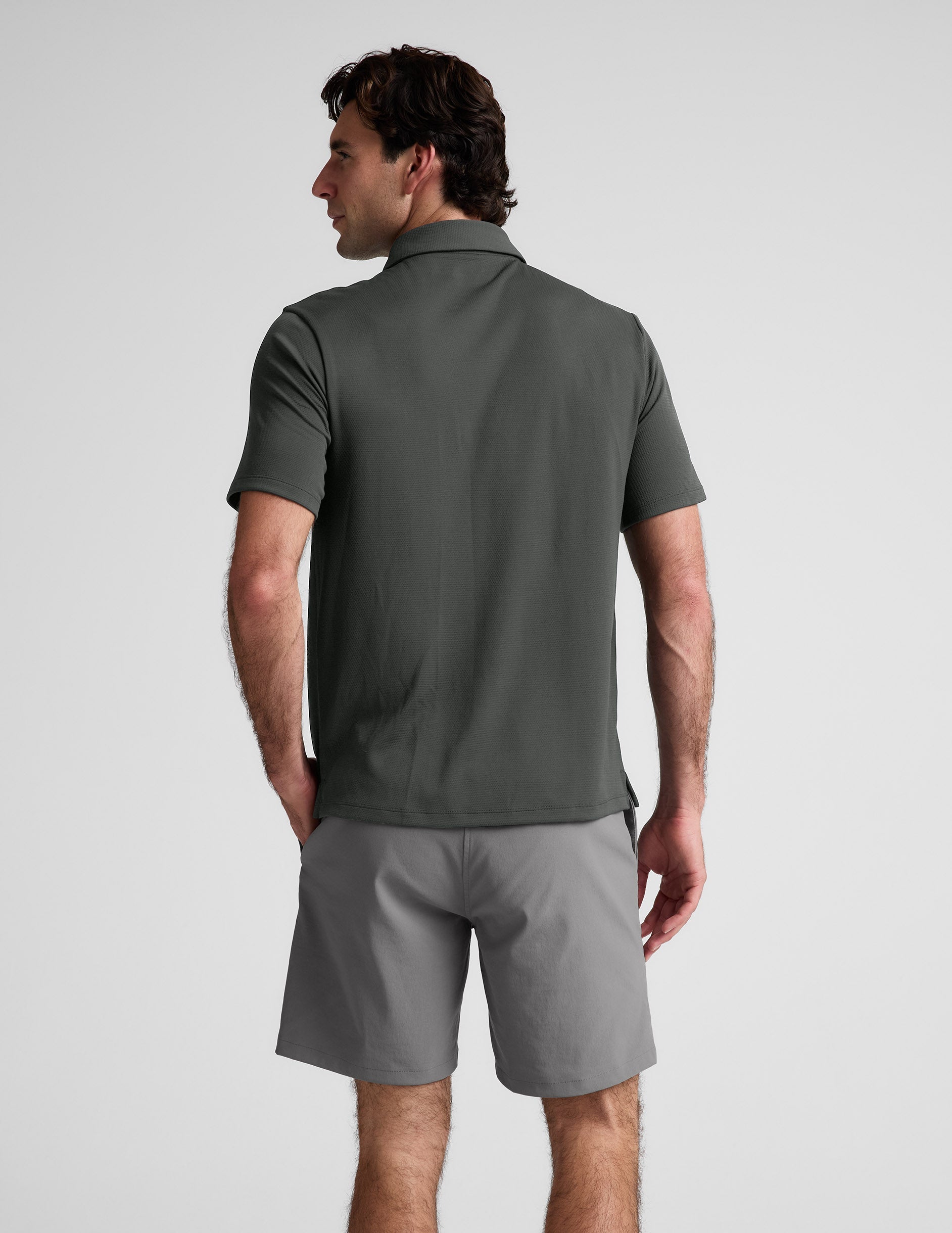 Beyond Yoga All In Active Mens Polo