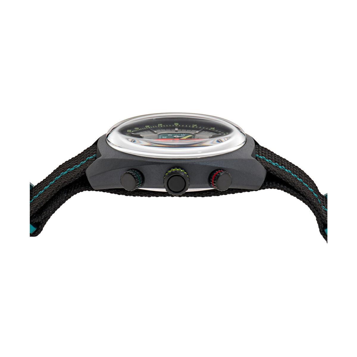 Aston Martin Silver Round Dial Analog Men's Watch MTFD1F50243