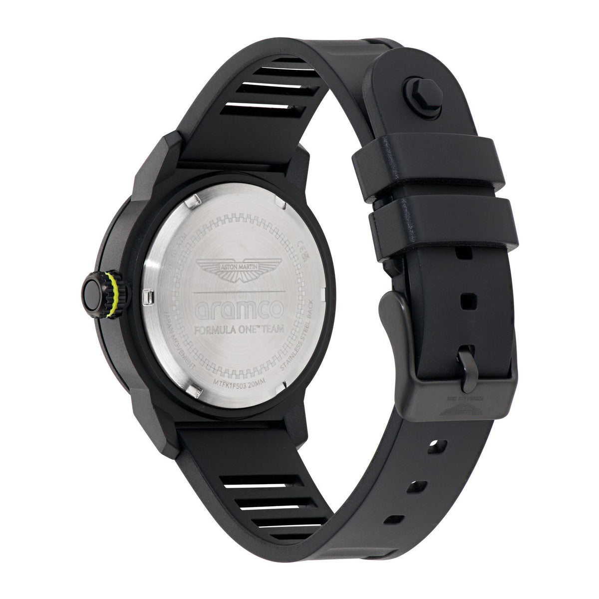 Aston Martin Black Round Dial Analog Men's Watch MTFK1F50343