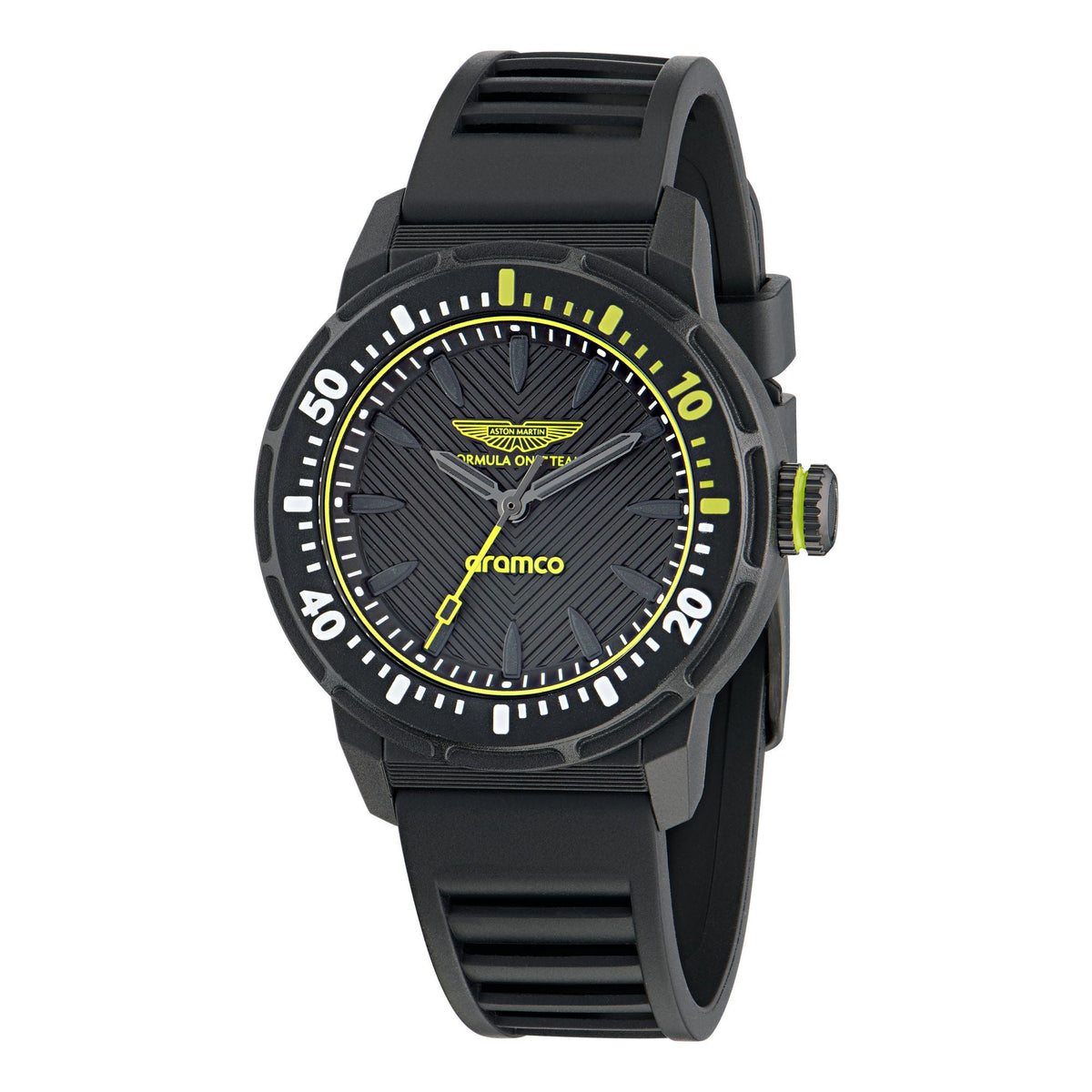 Aston Martin Black Round Dial Analog Men's Watch MTFK1F50343