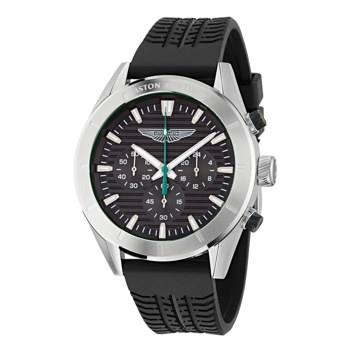 Aston Martin Black Round Dial Analog Men's Watch MTIB1F5013E