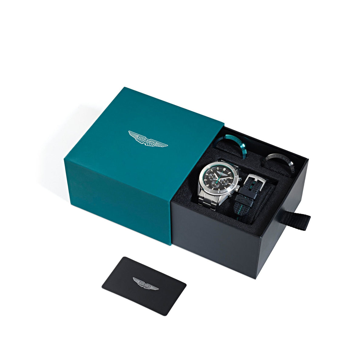 Aston Martin Black Round Dial Analog Men's Watch MTIB1F5013E