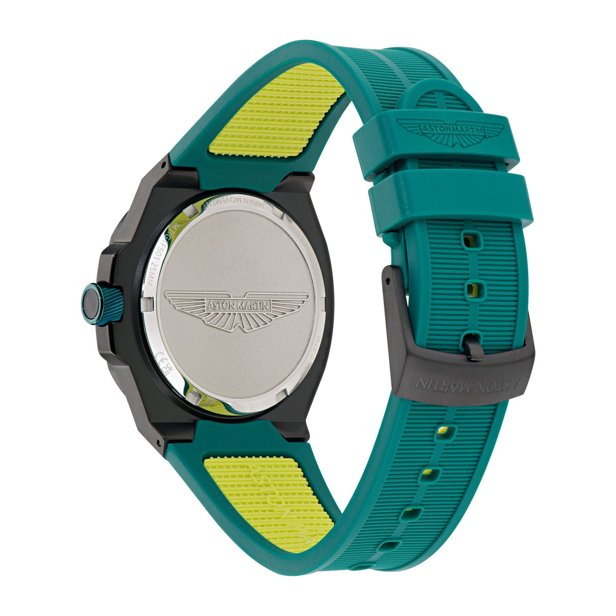 Aston Martin Green Square Dial Analog Men's Watch MTIG1F5013E