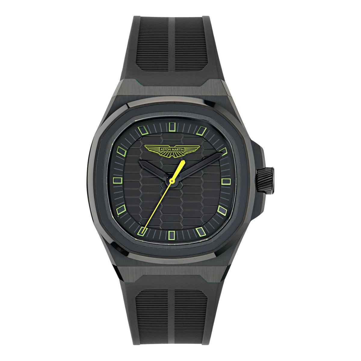 Aston Martin Black Square Dial Analog Men's Watch MTIG1F5033E