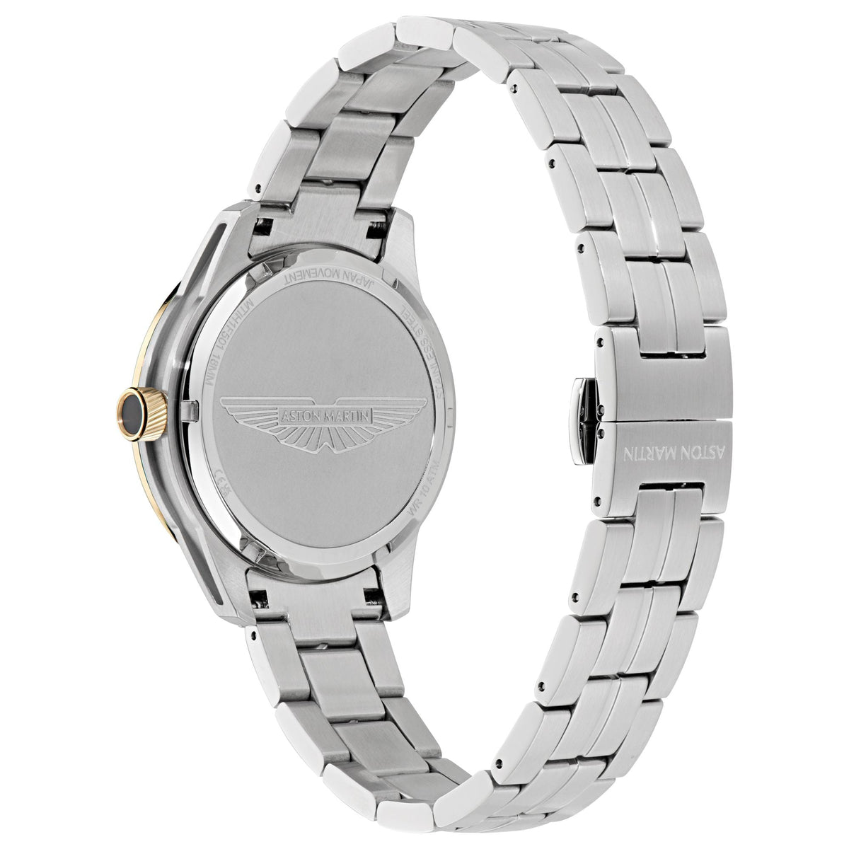 Aston Martin Grey Round Dial Analog Men's Watch MTIH1F5013E