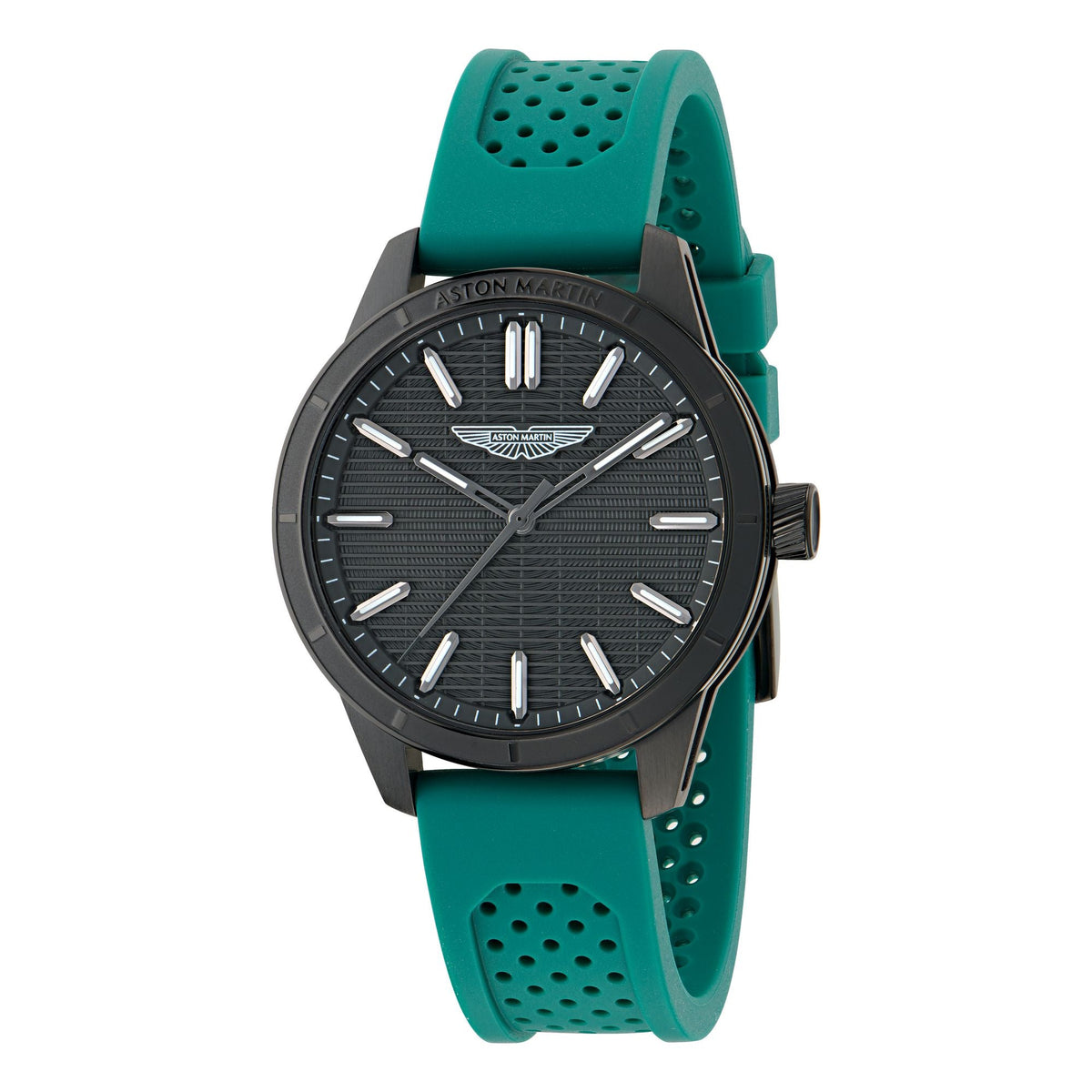 Aston Martin Black Round Dial Analog Men's Watch MTIH1F5023E