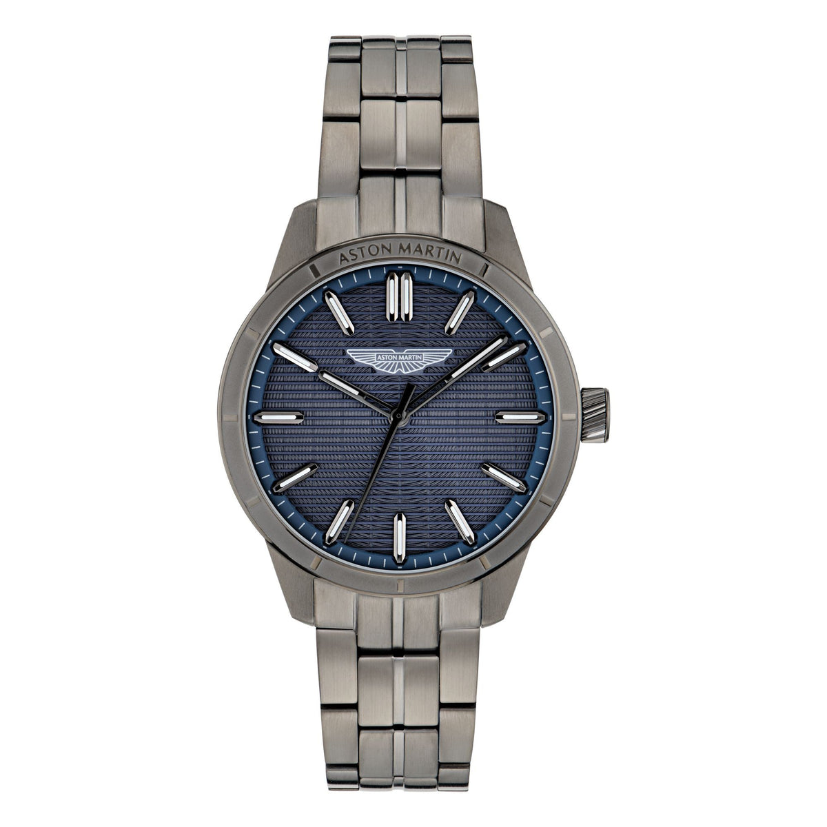 Aston Martin Blue Round Dial Analog Men's Watch MTIH1F5043E
