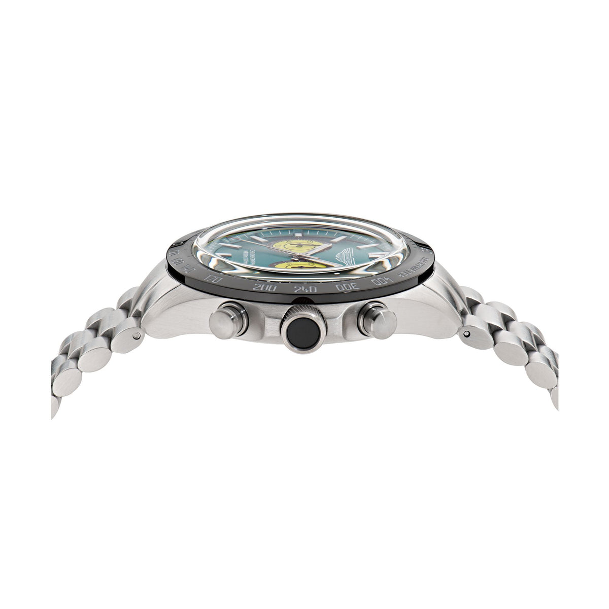 Aston Martin Green Round Dial Analog Men's Watch MTIS1F5023E