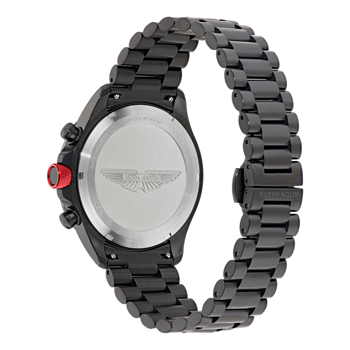 Aston Martin Black Round Dial Analog Men's Watch MTIS1F5043E