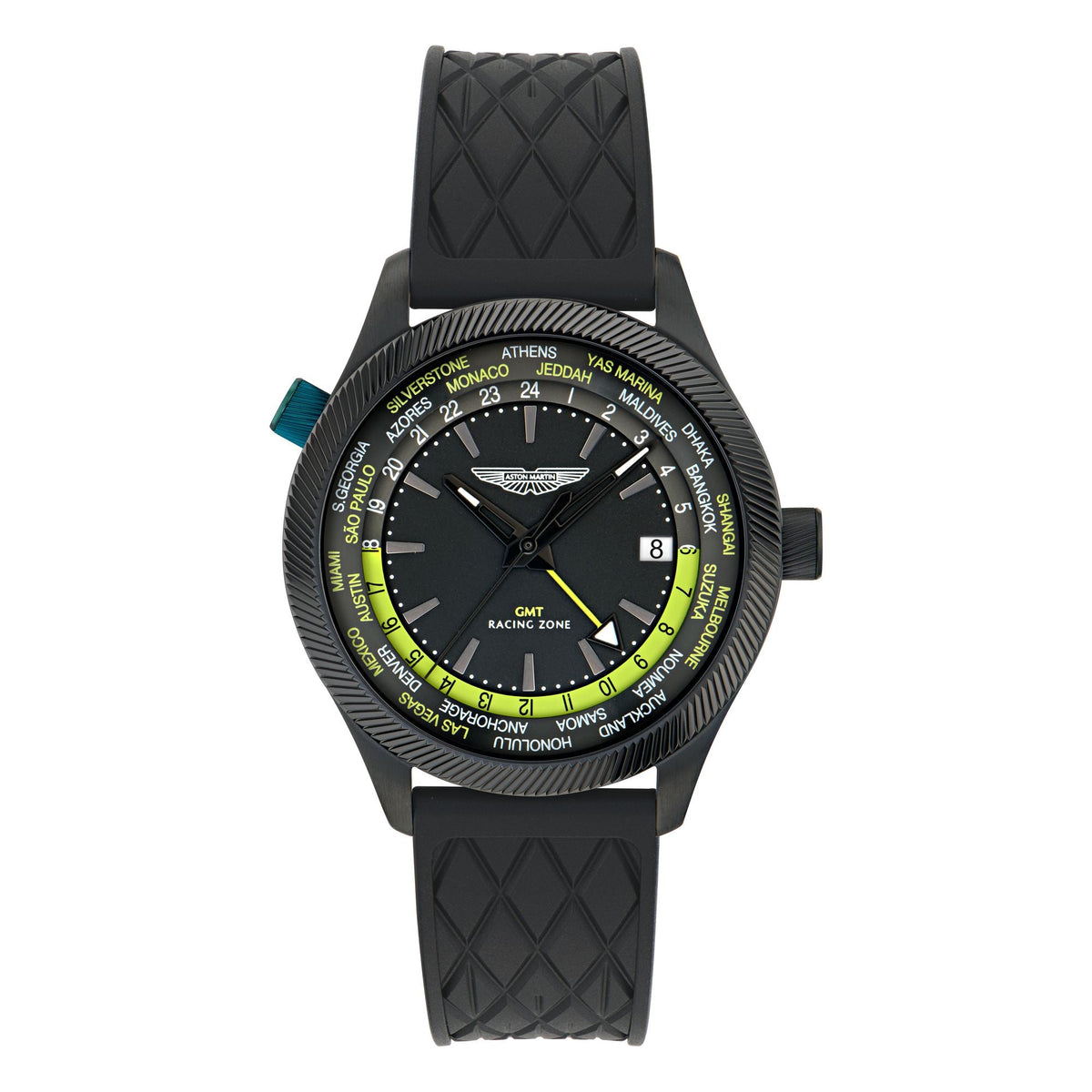 Aston Martin Black Round Dial Analog Men's Watch MTIZ1F5013E