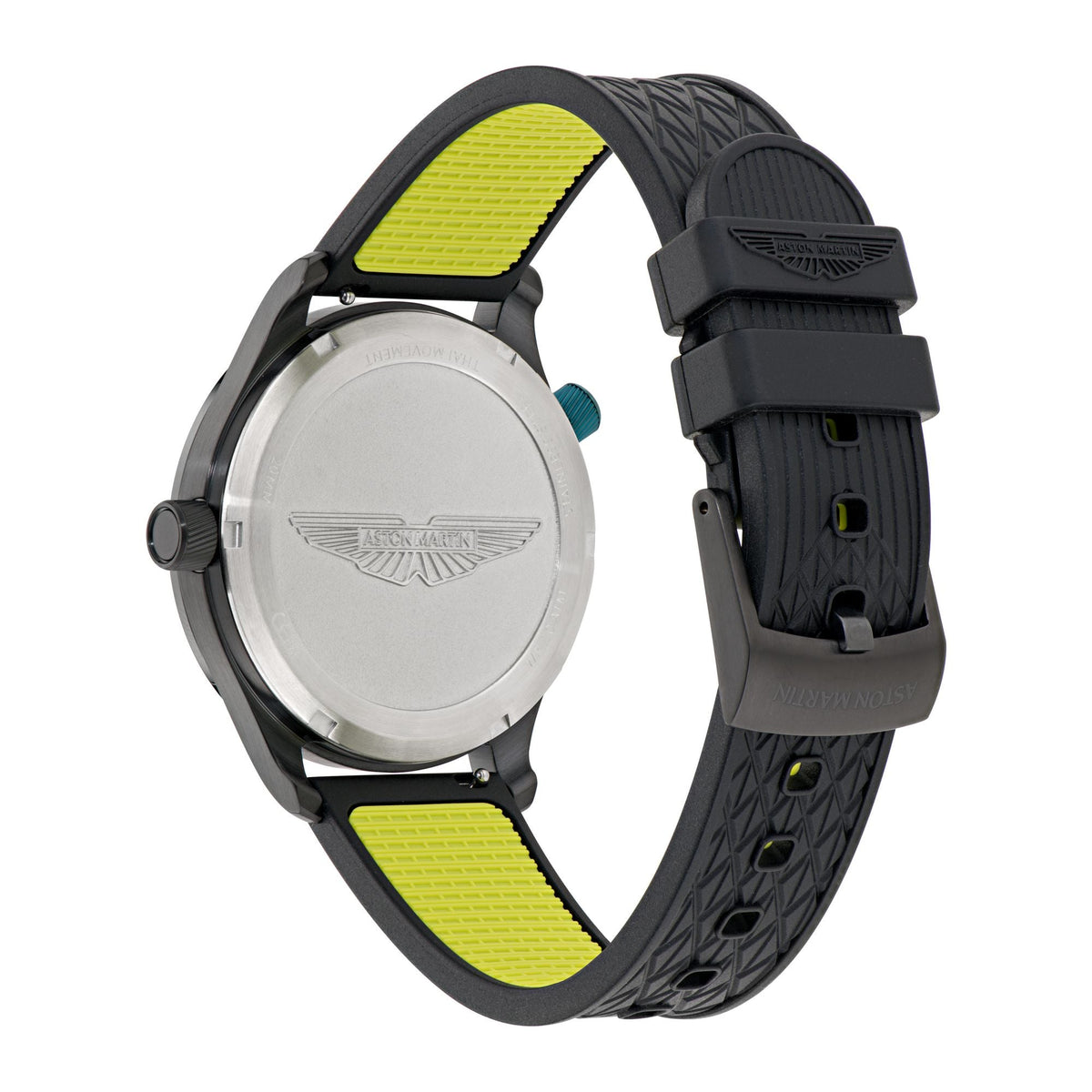 Aston Martin Black Round Dial Analog Men's Watch MTIZ1F5013E