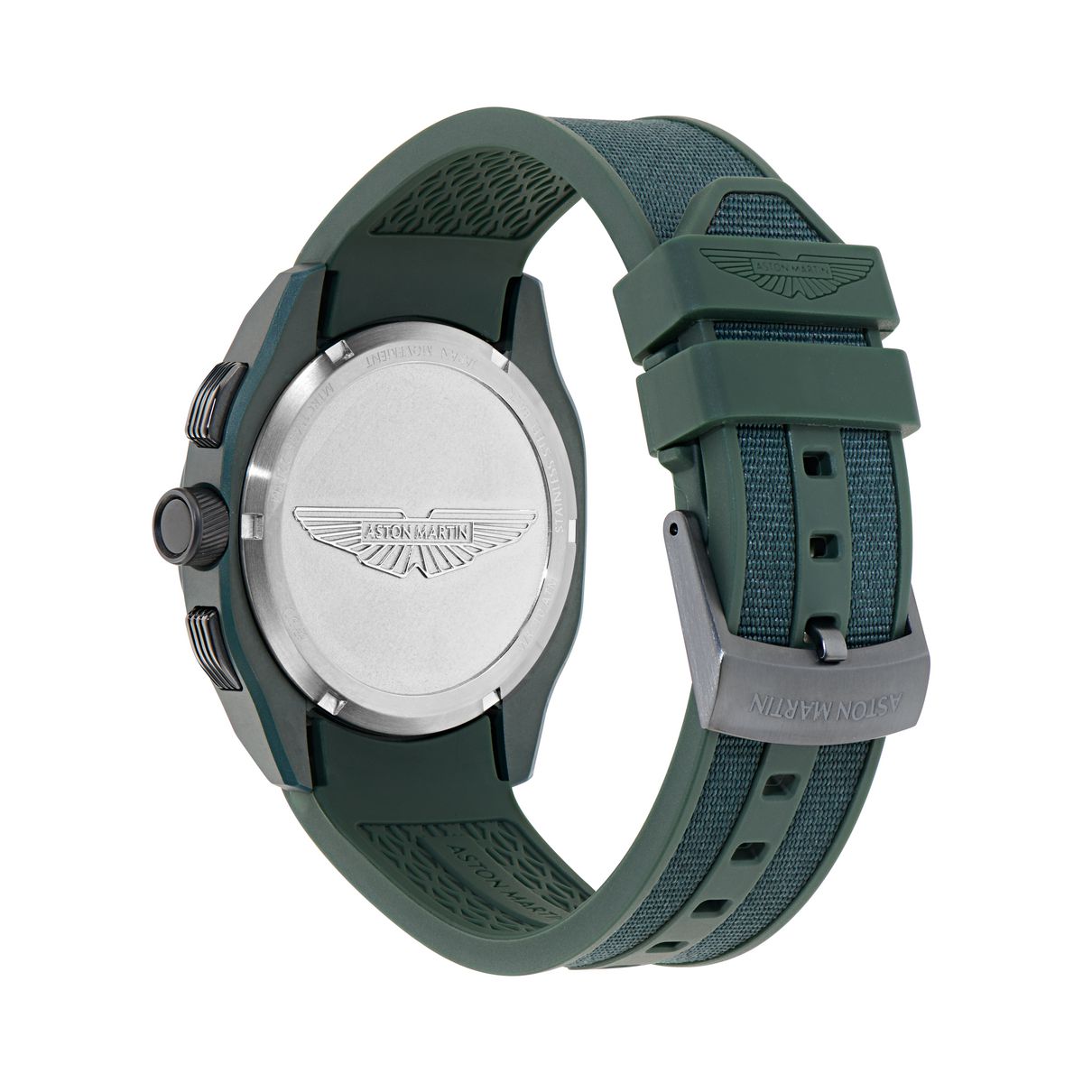 Aston Martin Round 42mm Green Dial Analog Men Watch - MTRC1S6053E