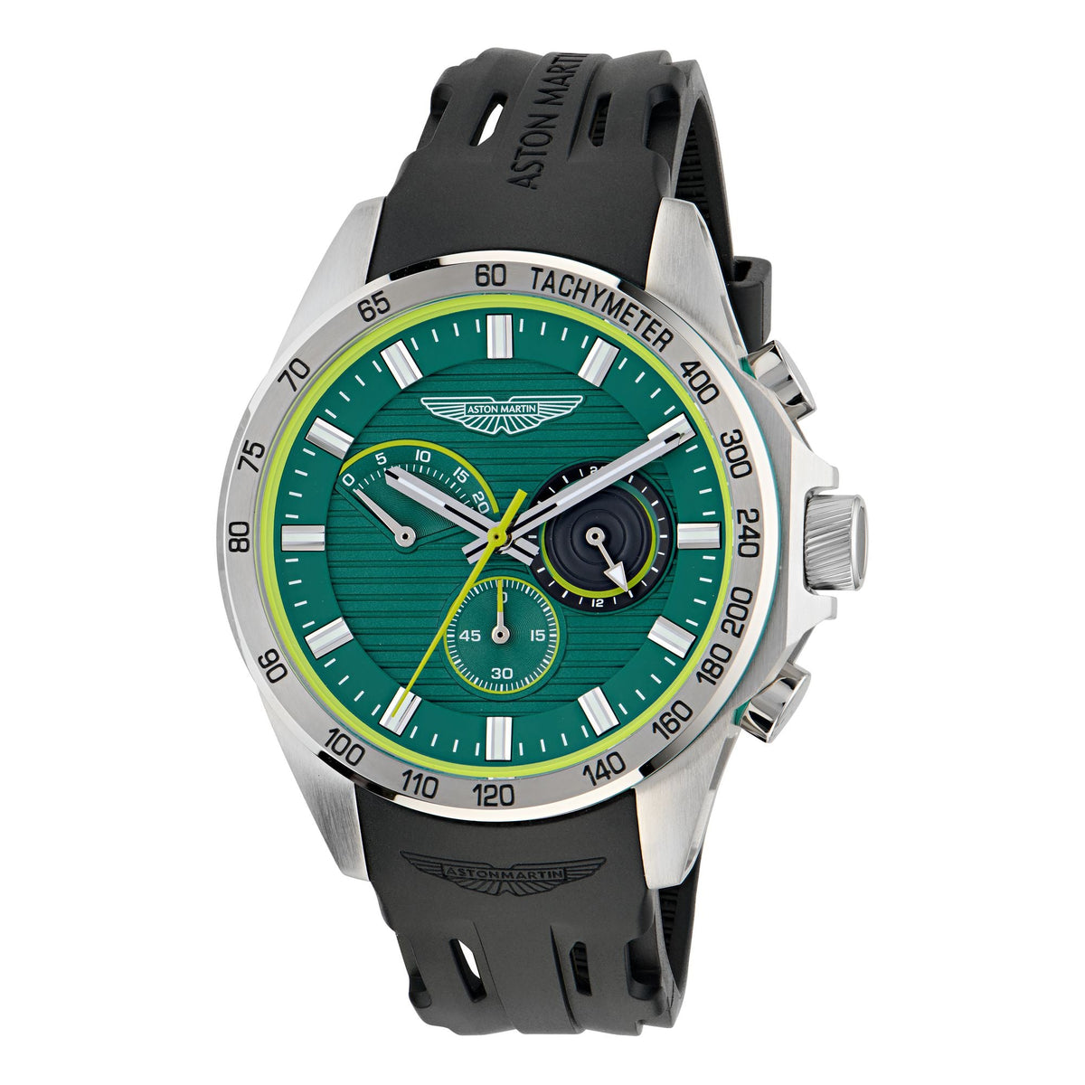 Aston Martin Green Round Dial Analog Men's Watch MTRH1F5023E