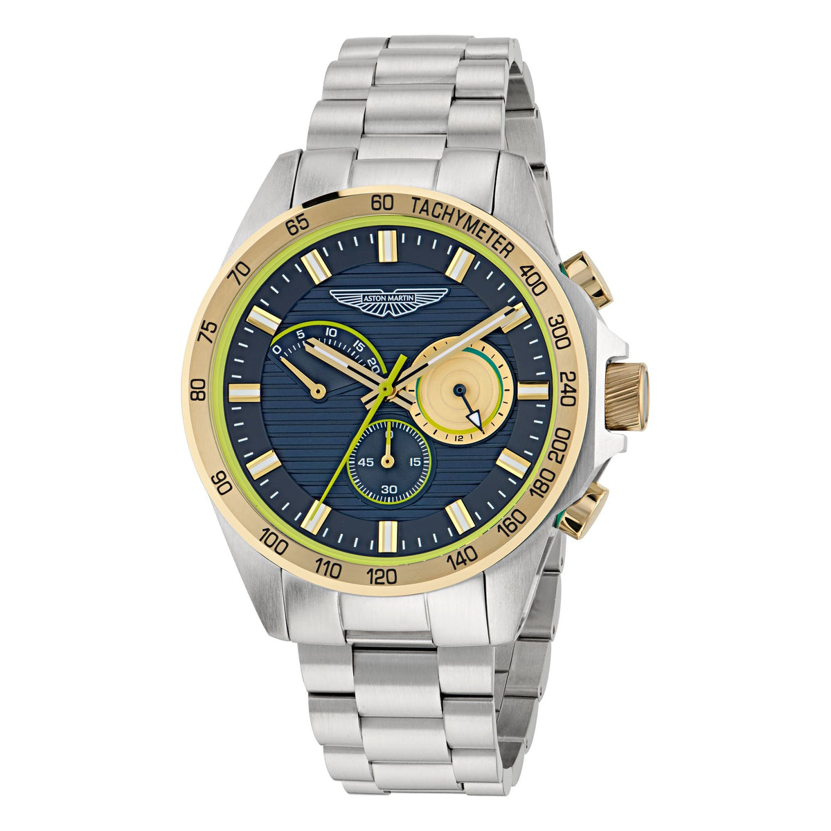 Aston Martin Blue Round Dial Analog Men's Watch MTRH1F5053E