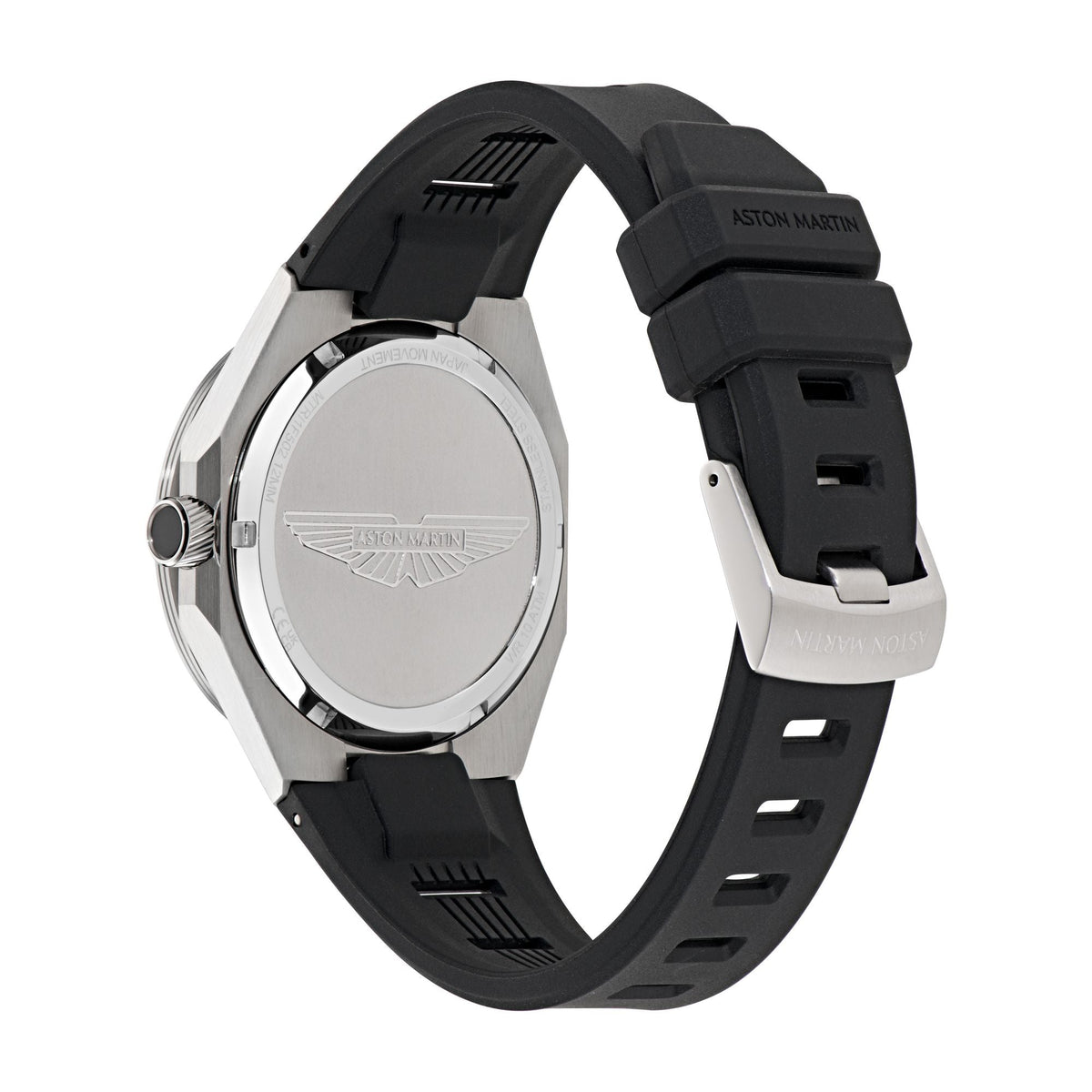 Aston Martin Black Octogonal Dial Analog Men's Watch MTRI1F5023E