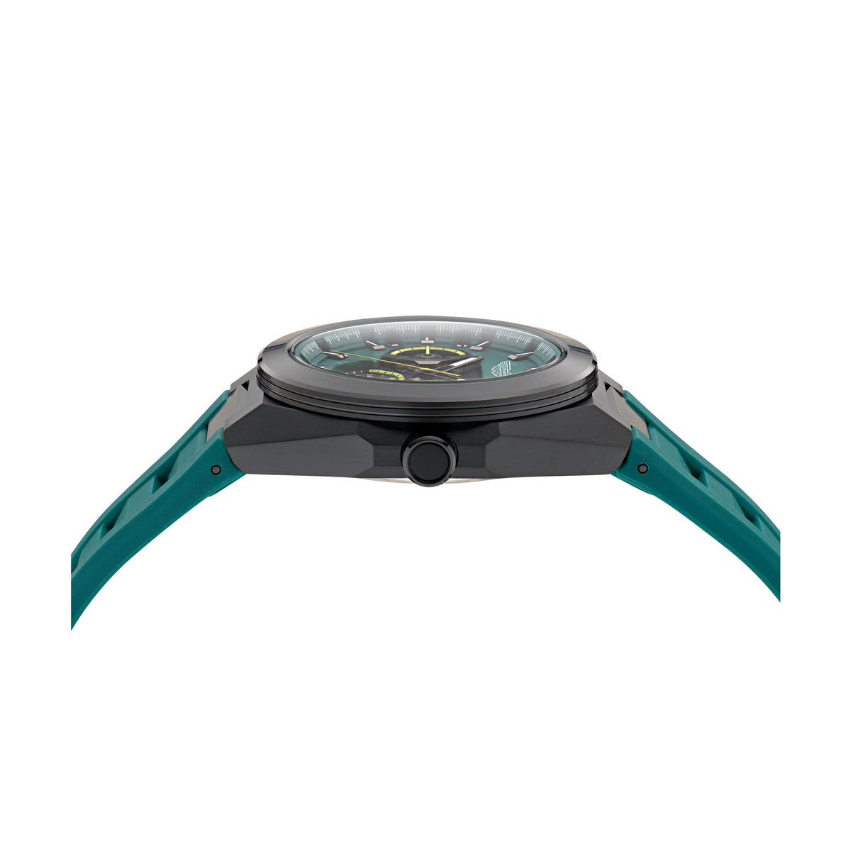Aston Martin Green Octogonal Dial Analog Men's Watch MTRI1F5033E