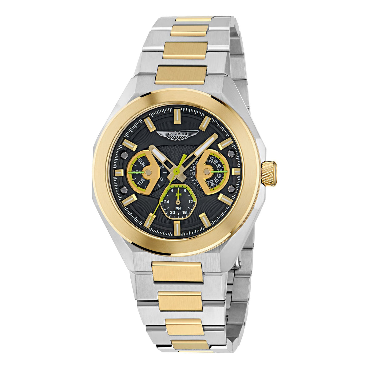 Aston Martin Black Octogonal Dial Analog Men's Watch MTRI1F5043E