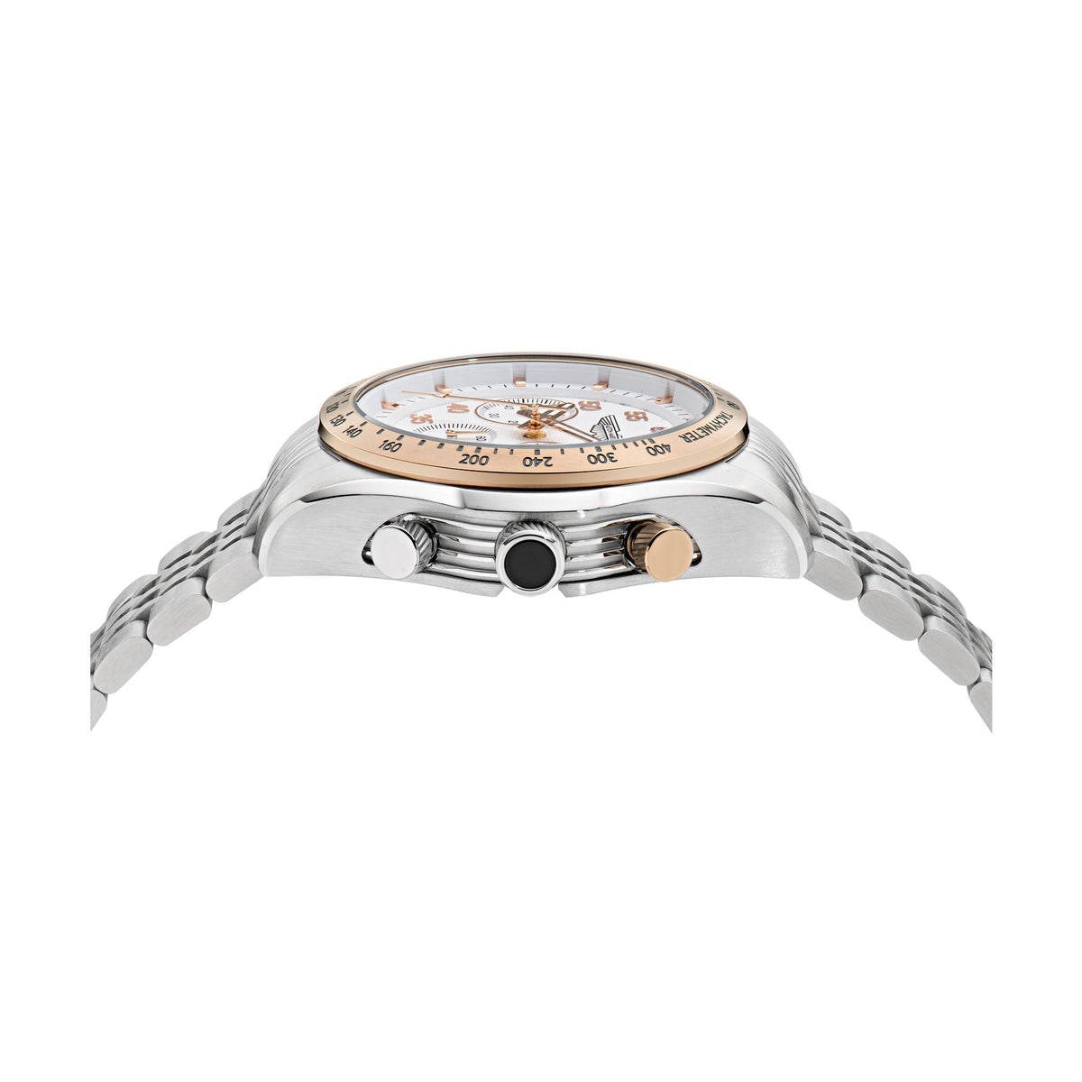 Aston Martin White Round Dial Analog Men's Watch MTRS1F5043E