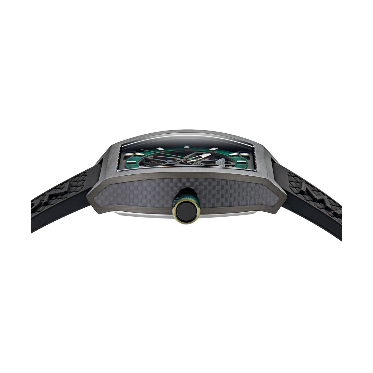 Aston Martin Green Tonneau Dial Mechanical Automatic Men's Watch MTRT1F5023E