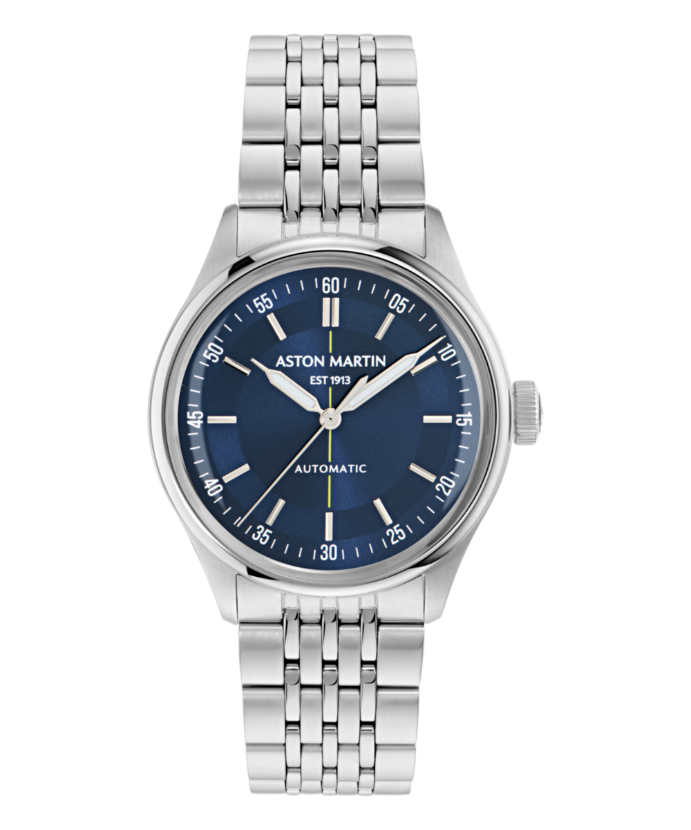 Aston Martin Round 39mm Blue Dial Mechanical Automatic Men Watch - MTTS1S6033E