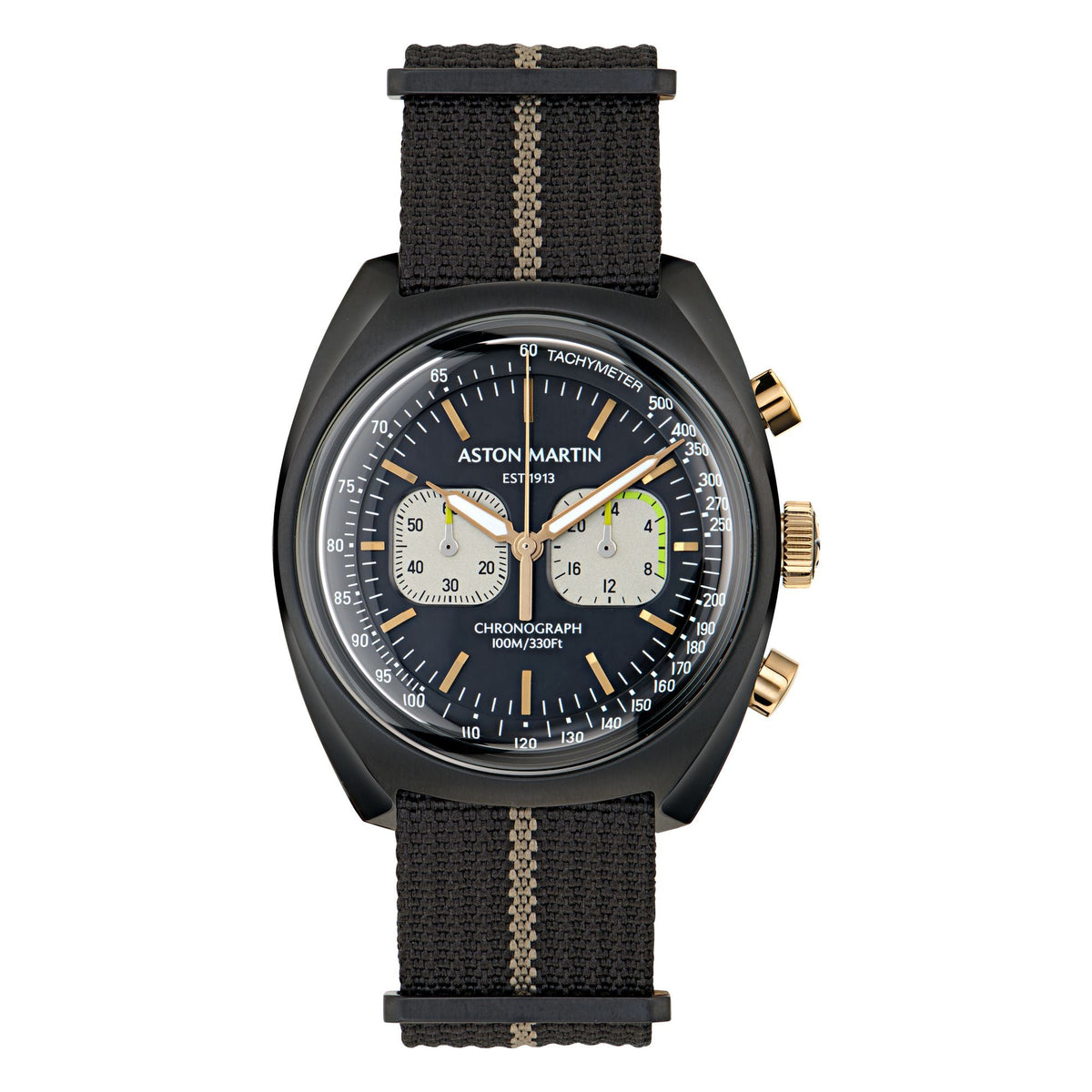 Aston Martin Black Round Dial Analog Men's Watch MTTS2F5043E