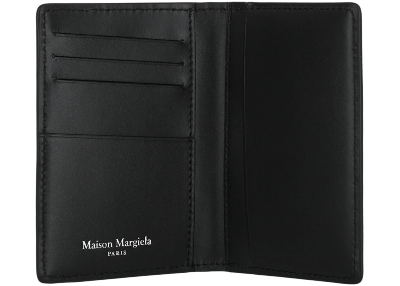 Maison Margiela Compact Bi-Fold Wallet Black