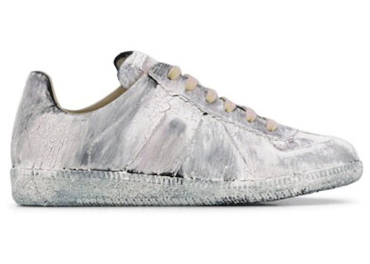 Maison Margiela Replica Low White Paint (Women'S)