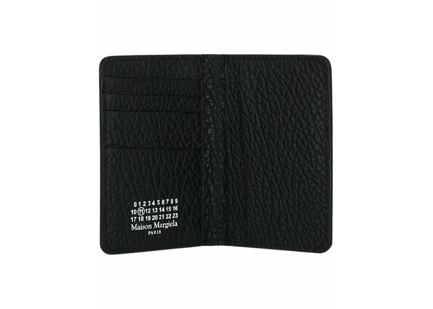 Maison Margiela Stitched Bifold Wallet Black