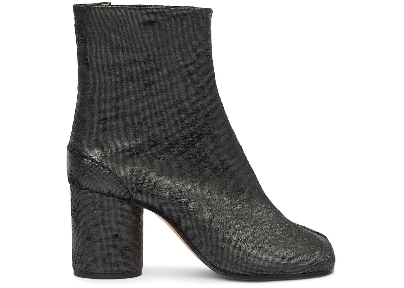 Maison Margiela Tabi Ankle Boot Lasered Suede Black (Women'S)