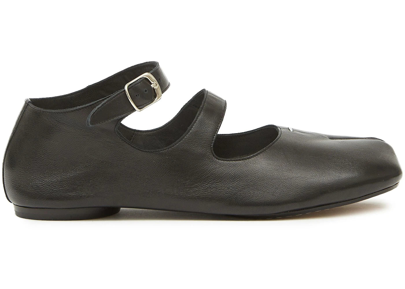 Maison Margiela Tabi Ballerina Double Strap Flats Black (Women'S)