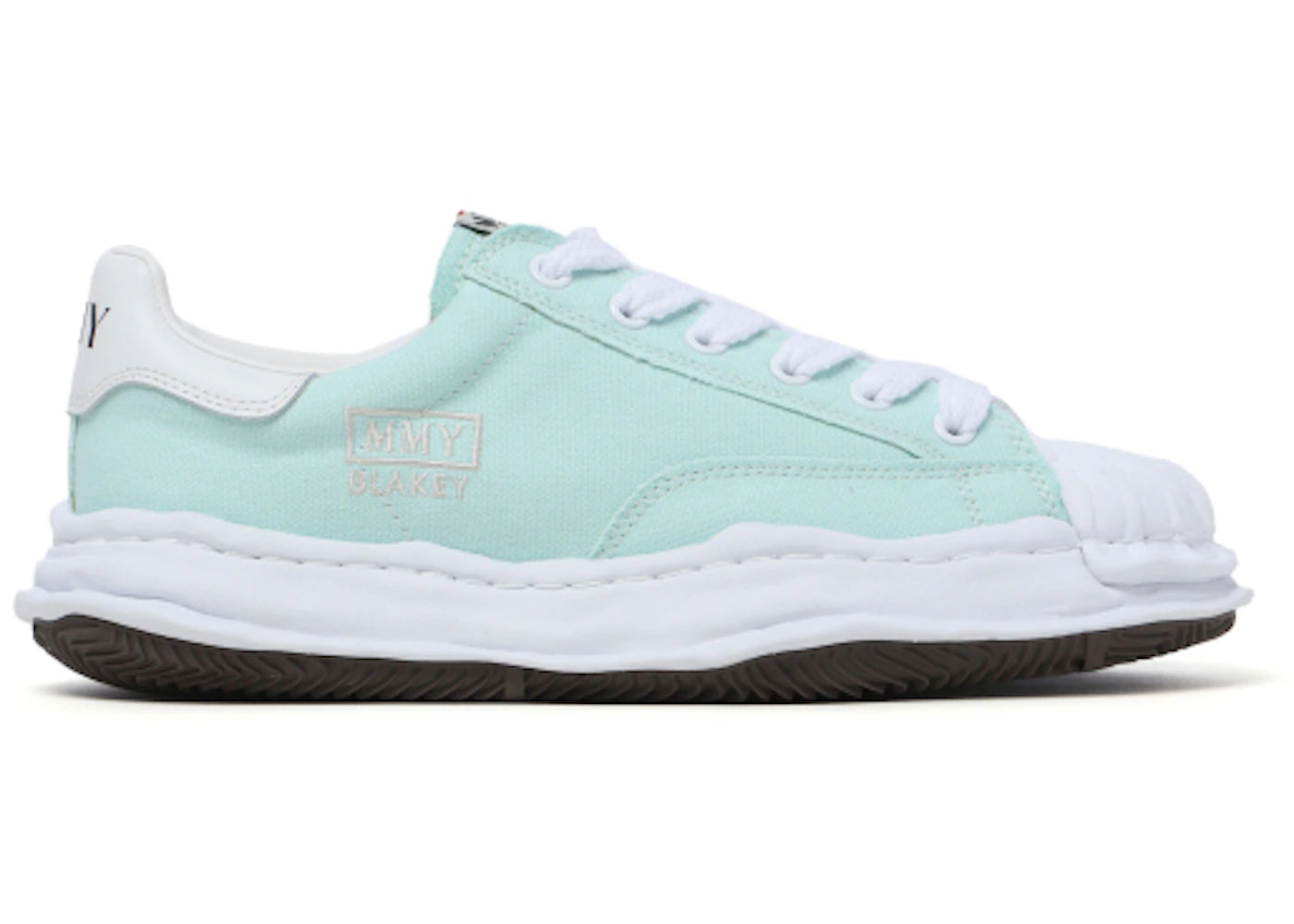 maison mihara yasuhiro blakey og sole canvas low light blue