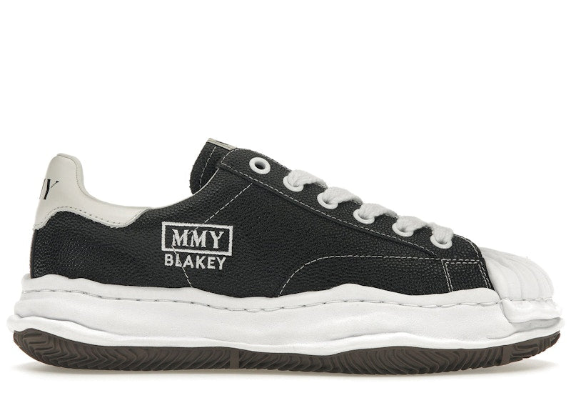 Maison Mihara Yasuhiro Blakey Og Sole Embossed Leather Low