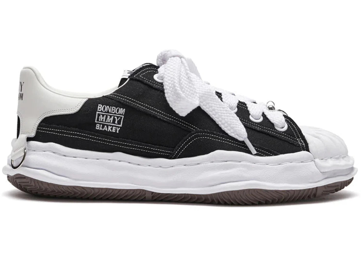 Maison Mihara Yasuhiro Blakey Og Sole Low Bonbom Black
