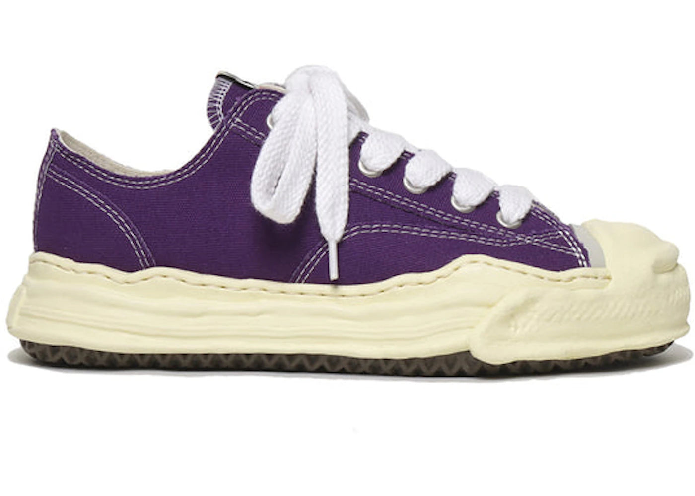 maison mihara yasuhiro hank og sole vl purple vintage