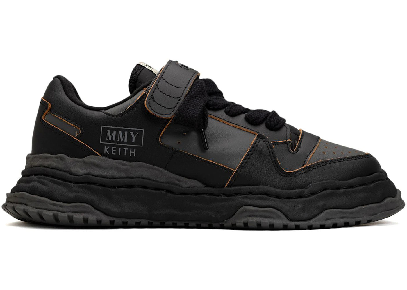 Maison Mihara Yasuhiro Keith Og Sole Leather Black Grey