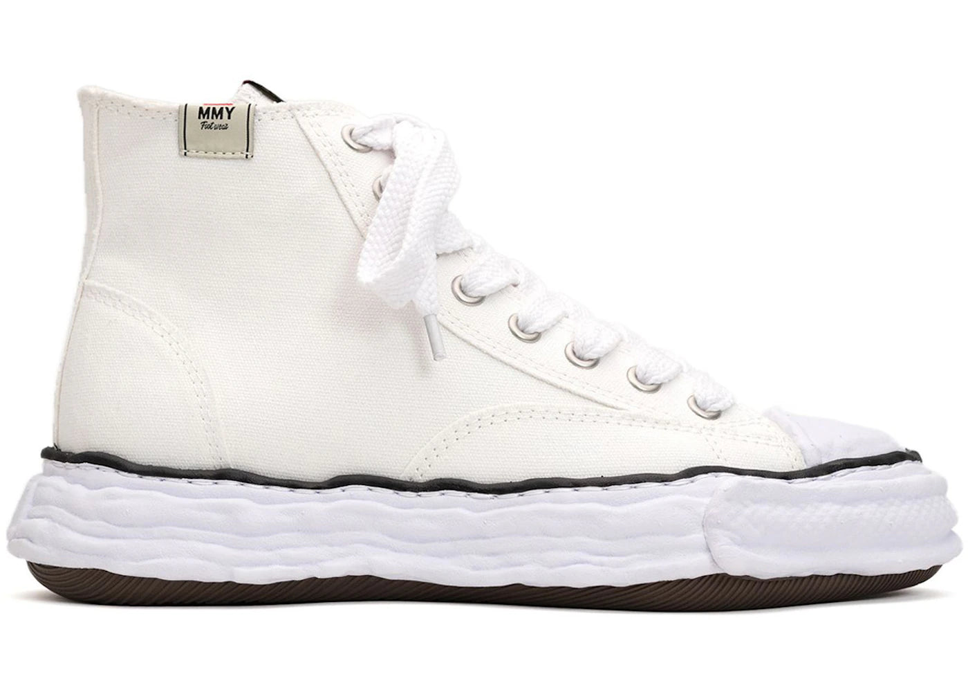 Maison Mihara Yasuhiro Peterson 23 Og Sole Canvas High White
