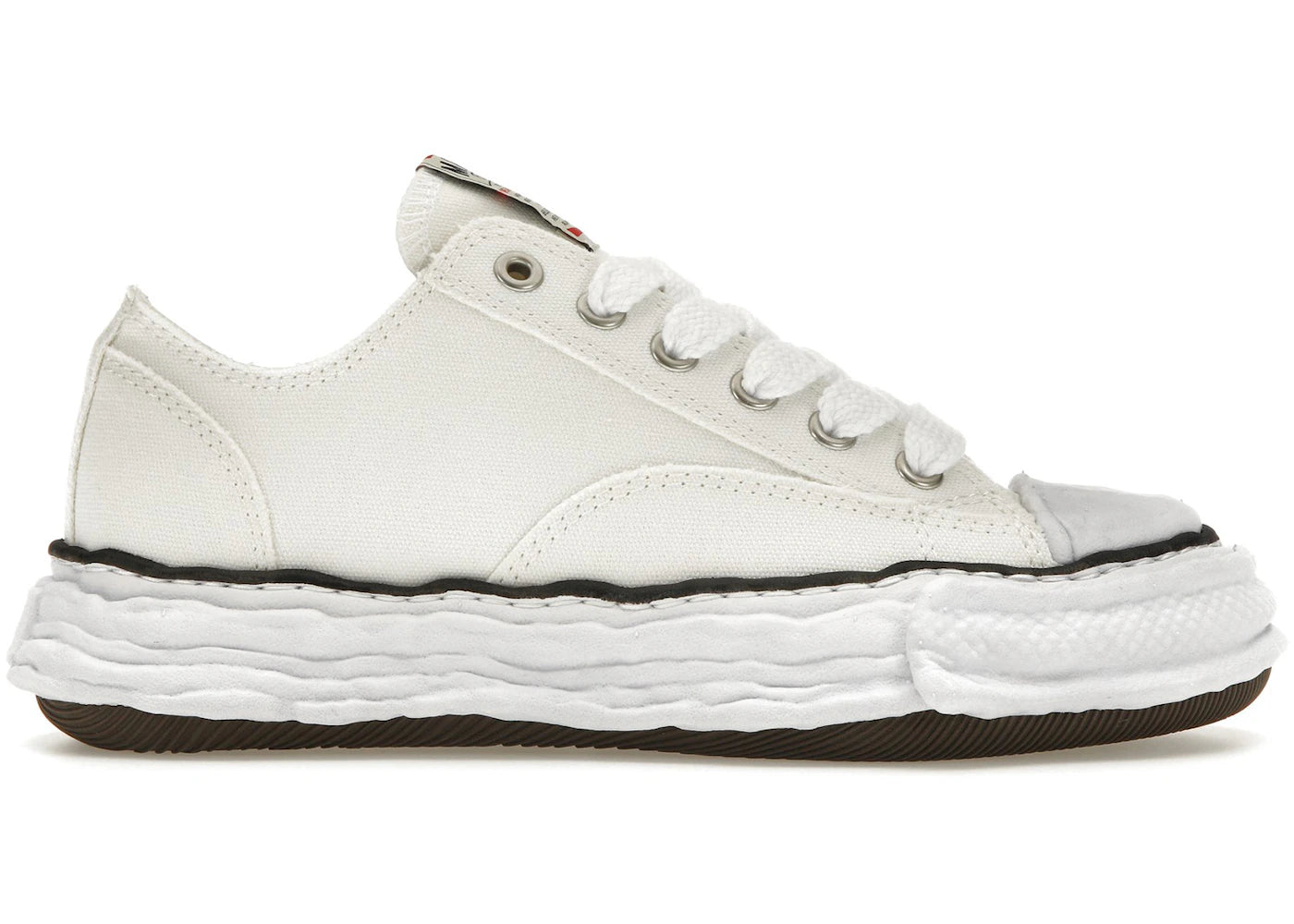 Maison Mihara Yasuhiro Peterson 23 Og Sole Canvas Low White
