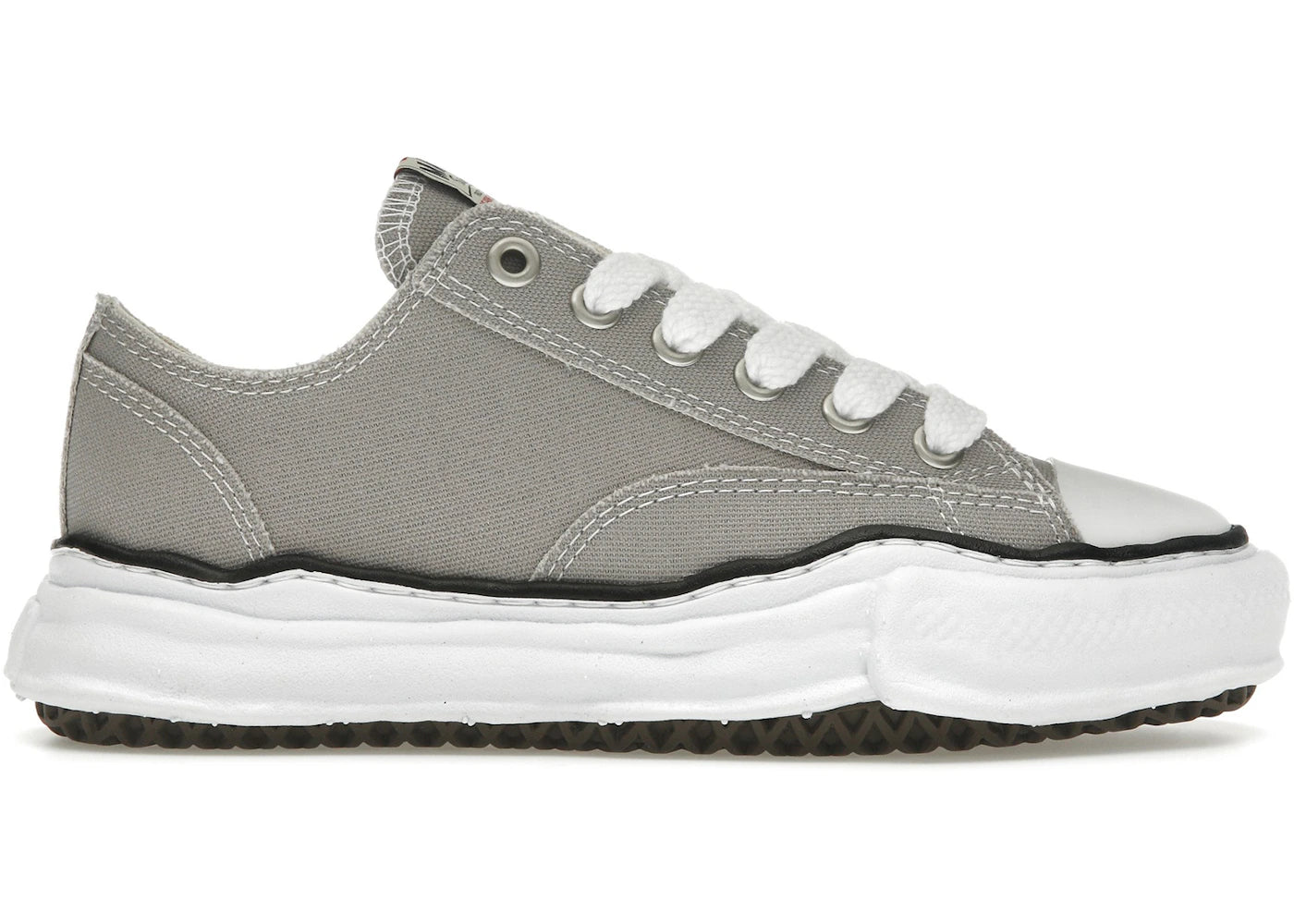 maison mihara yasuhiro peterson og sole canvas low grey