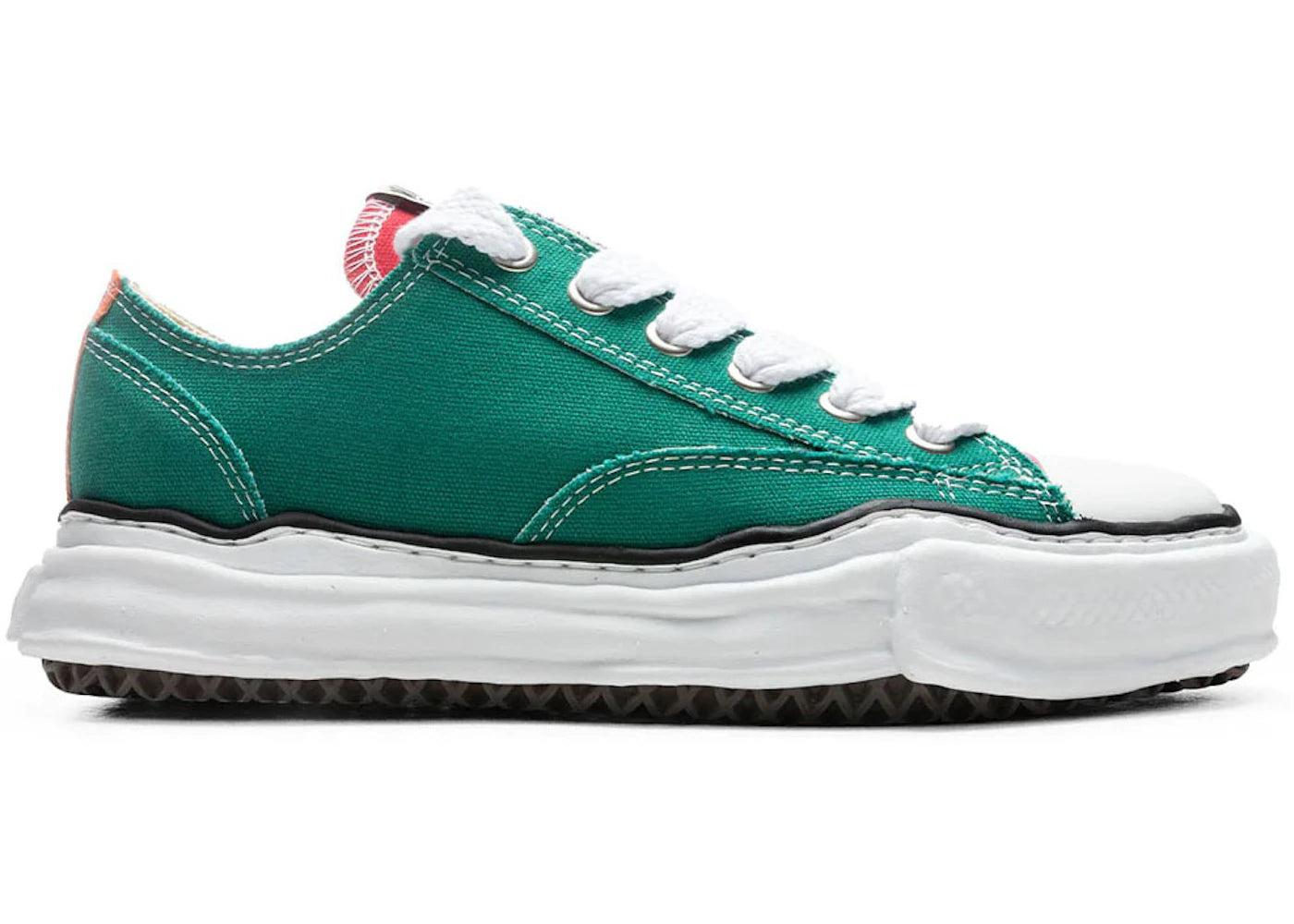 maison mihara yasuhiro peterson og sole canvas low multi