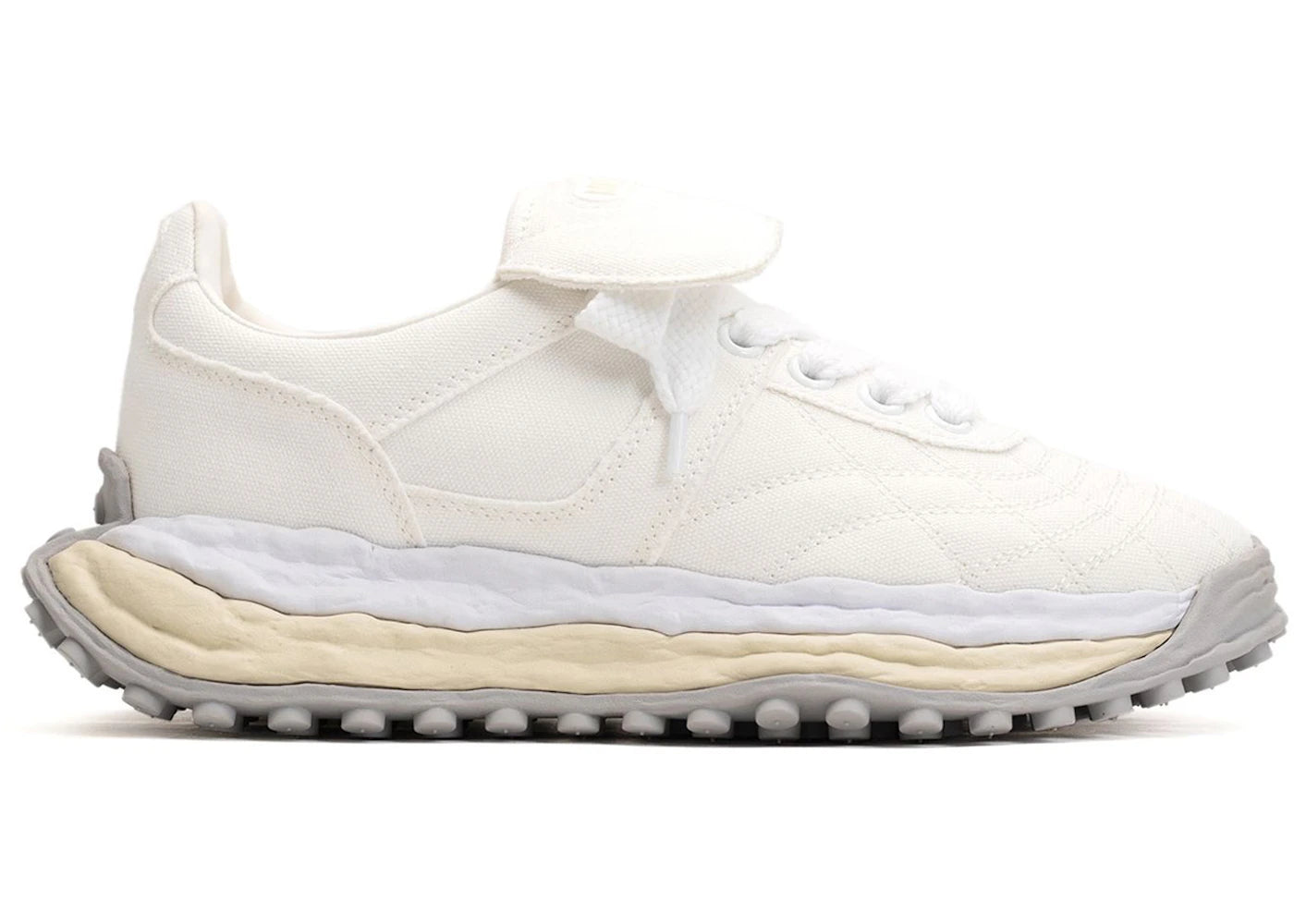 Maison Mihara Yasuhiro Scott Og Sole Canvas Low White