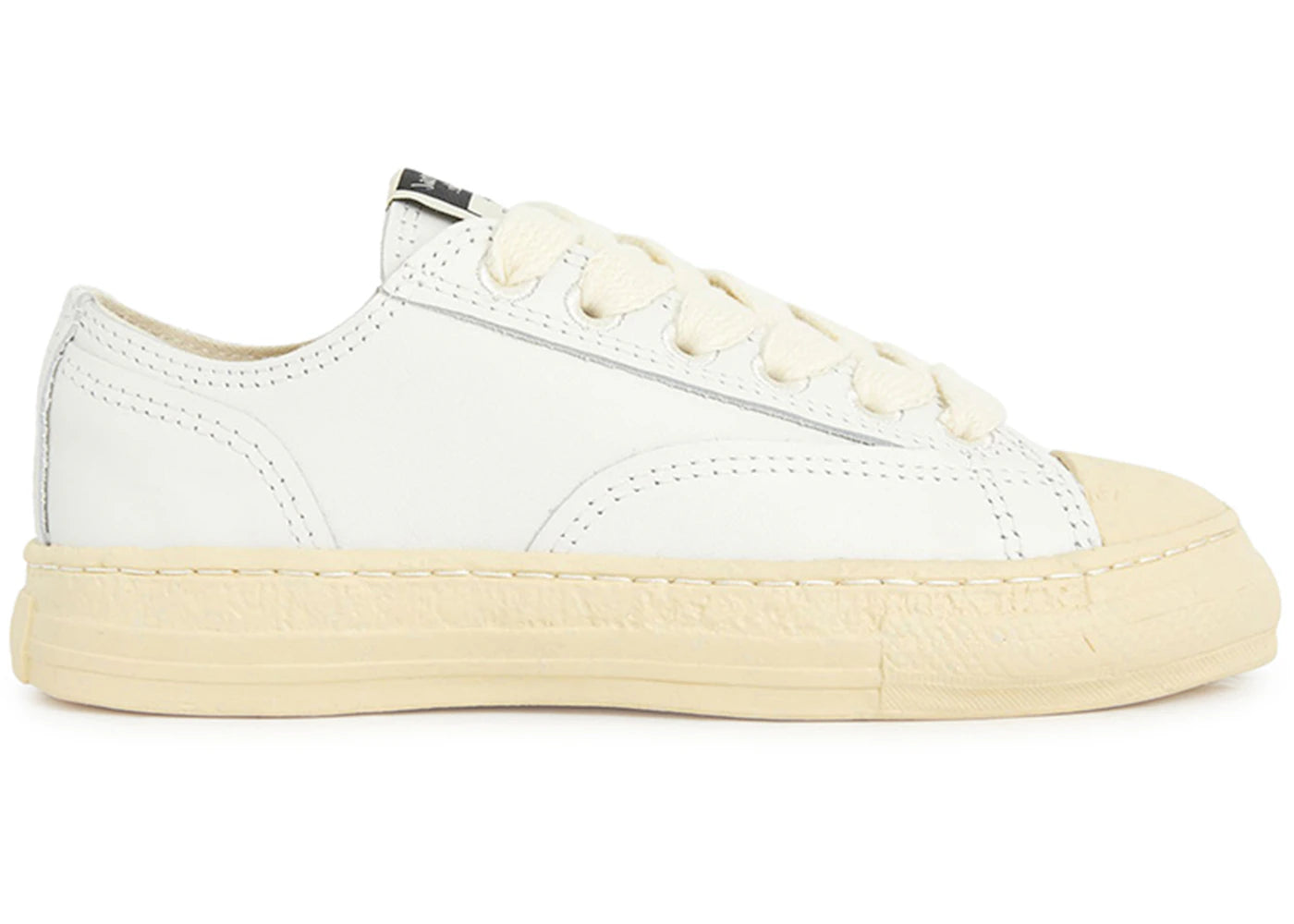Maison Mihara Yasuhiro Trent Leather Low White